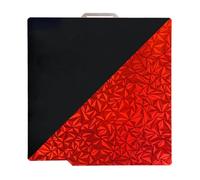 PEO PEY 3D Printer Build Plate for Bambu Lab A1 P1S X1C, 26.8x25.8cm Flexible Diamond and Starry Texture Spring Steel Plate Sheet Heat Resistant 3D Printer Bed Platform