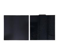 PEO Rhinestone and PEI Dual Sided 3D Printer Build Bed, Flexible Platform for Neptune 3 Plus, Enhanced Adhesion with Textured PEI and Slick PEO Surfaces, Compatible with PLA