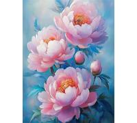 Peony 5000 Piece Jigsaw Puzzles for Adults, Colourful, Challenging & Brainteasing Adult puzzles 5000 Pieces Flower Bud, Fun jigsaws for The Whole Family 61x41 inch