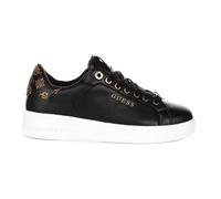 GUESS FLFRO2FAL12 Women's ROK12 4G Peony Logo Low Sneakr Trainers (Black, UK 5)