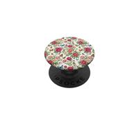 Peony Butterfly Floral Botanical Garden, Cottagecore Spring PopSockets Adhesive PopGrip