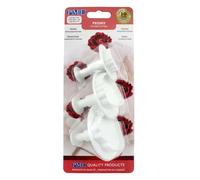 Peony Cutters Plungers PME 3 Pack Cake Decorating Sugarcraft Flower Making