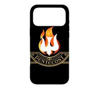 Peony Dove Tongue Fire Flame Holy Spirit Catholic Case for iPhone 17 Pro Max
