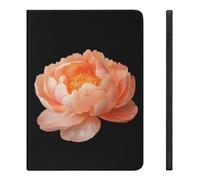 Peony Flower Funny Tablet Case with Pen Slot Lightweight Hard Protective Cover Compatible with iPad 2020/Pro 2020/Pro 2021/Air4/Air5