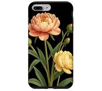 Peony Flower Scientific Name Vintage Illustration Flowers Case for iPhone 7 Plus/8 Plus