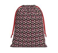 Peony Flowers Blossom Print Print Practical Drawstring Gift Pouches Comfort Holiday Parties Events Multipurpose Use
