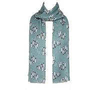 Peony Ladies Scarf Happy Feet - Duck Egg