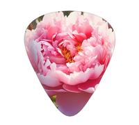 peony Patterned guitar picks - (thin/medium/thick) free to choose, suitable for all kinds of string instruments,