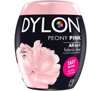 (Peony Pink) DYLON Washing Machine Fabric Dye Pod for Clothes, 350g