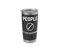 People 0/10 Very Disappointing Funny Stainless Steel Insulated Tumbler