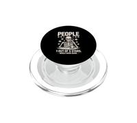 People 1 Out Of 5 Stars Would Avoid Again Skeleton PopSockets PopGrip for MagSafe