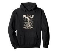 People 1 Out Of 5 Stars Would Avoid Again Skeleton Pullover Hoodie