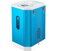 People 99.99% Large Flow Percent Purity Hydrogen Inhalation Machine, Portable Dual Outlet H2 Generator, H2 Molecular Hydrogen Inhaler, Nasal Hydrogen Therapy, for Home use, Travel(Blue,450ml/min)
