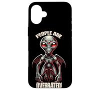 People Are Overrated Dover Demon Mythical Case for iPhone 16 Plus