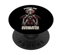 People Are Overrated Dover Demon Mythical PopSockets Adhesive PopGrip