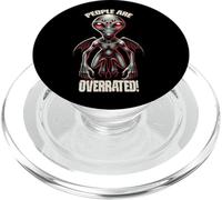 People Are Overrated Dover Demon Mythical PopSockets PopGrip for MagSafe