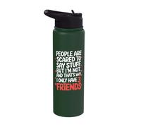 People are Scared to Say Stuff But I'm Not and That's Why Stainless Steel Insulated Water Bottle