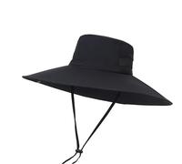 People Big Head Around Thin Hat Men Summer Outdoor Large Number More Than 60CM Visor Hat Women Around Hat (Black, One Size)