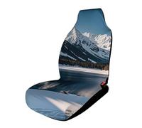 People Cross Lakes Car Seat Covers Universal, 1PCS Carseat Protector - Stretchable Fabric, Anti-Slip Elastic Car Seat Protector for Cars, SUV, Trucks