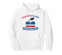 People Died for This Right Voting Rights Pullover Hoodie