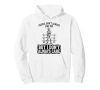 People Don’t Always Like Me But I Don’t Care Funny Cowboy Pullover Hoodie