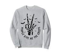 People Give Me The Creeps Funny Halloween Introvert Sweatshirt
