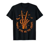 People Give Me The Creeps Funny Halloween Introvert T-Shirt