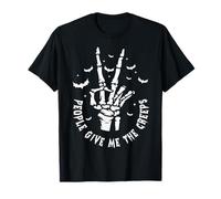 People Give Me The Creeps Funny Halloween Introvert T-Shirt