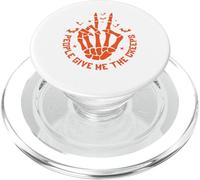 People Give Me The Creeps Funny Skeleton Halloween PopSockets PopGrip for MagSafe