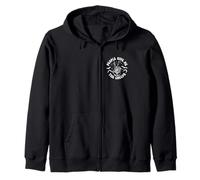 People Give Me The Creeps Funny Skeleton Halloween Zip Hoodie