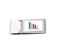 People Happiness Index Declined Slim Money Clip Stainless Holder Pocket Wallet