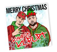 People Just Do Nothing Funny Christmas Card, Kurupt FM Birthday Card, Christmas Greetings for him, MC Grindah Xmas Cards for Son, Husband, Boyfriend, Friend