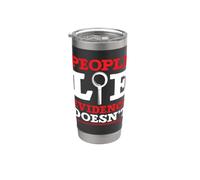 People Lie Evidence Doesn't Criminology Forensic Scientist Stainless Steel Insulated Tumbler