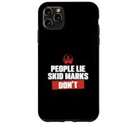 People Lie Skid Marks Doesn't Funny Highway Patrol Officer Case for iPhone 11 Pro Max