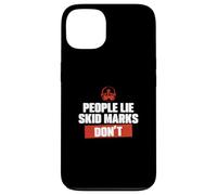 People Lie Skid Marks Doesn't Funny Highway Patrol Officer Case for iPhone 13