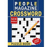 People Magazine Crossword Puzzle Book Large Print: A Refreshing Mix of Puzzles for Calm Break Times