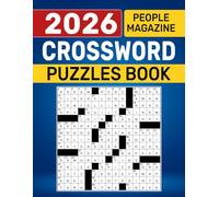 People Magazine Crossword Puzzles Book 2026: Fun and engaging brain challenges for everyday enjoyment