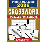 People Magazine Crossword Puzzles For Seniors 2026: Entertaining brain workouts with fair clues for relaxed, confidence building practice