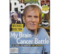 People Magazine (May 12, 2025 Issue) Michael Bolton - My Brain Cancer Battle