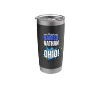 People Named Nathan are Ohio Funny Sarcastic Ohio Weird Stainless Steel Insulated Tumbler