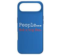 People... Not a big fan. Sarcastic Humor Phrase Case for iPhone Air