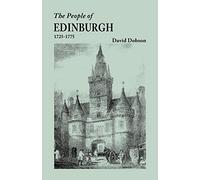 People of Edinburgh [Scotland], 1725-1775