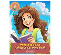 People of Faith: Religious Coloring Book (Bible Coloring Series)