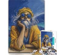People on Vacation 1000 Pieces Jigsaw Puzzles For Teens And Adults,Stress Reliever Difficult Challenge Unique Home Decor And Gifts (50x75cm)