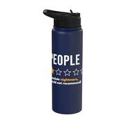 People One Star Absolute Nightmare Would Not Recommend Stainless Steel Insulated Water Bottle