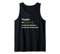 People One Star Total Nightmare Would Not Recommend Funny Tank Top