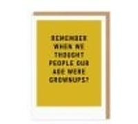 People Our Age Greeting Card