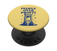 People Over Profit Anti Capitalism PopSockets Adhesive PopGrip
