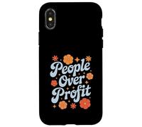 People Over Profit Kindness Empathy Social Conscience Case for iPhone X/XS