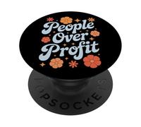 People Over Profit Kindness Empathy Social Conscience PopSockets Adhesive PopGrip